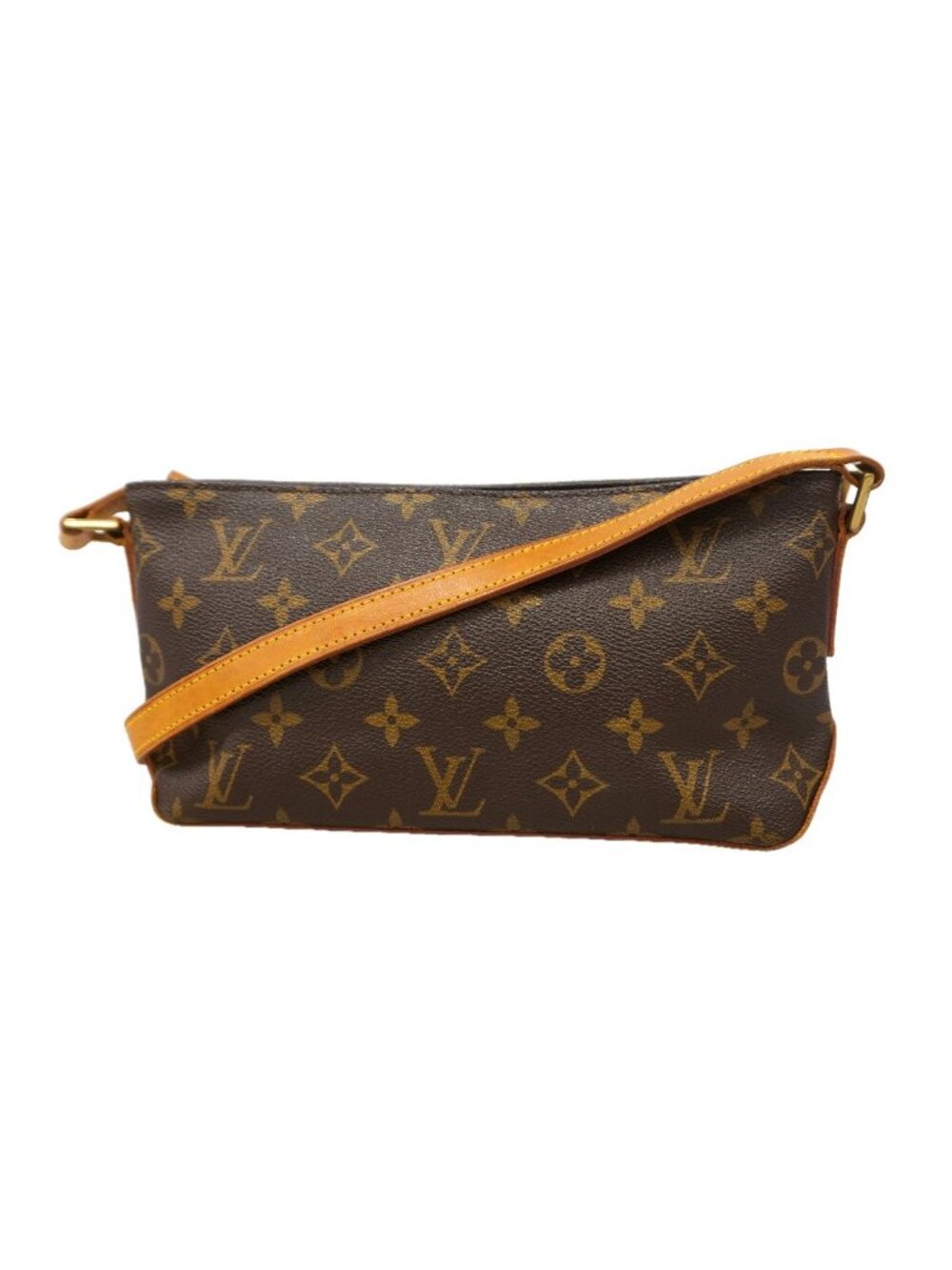 Louis Vuitton Shoulder Bag Monogram Trotteur Brown